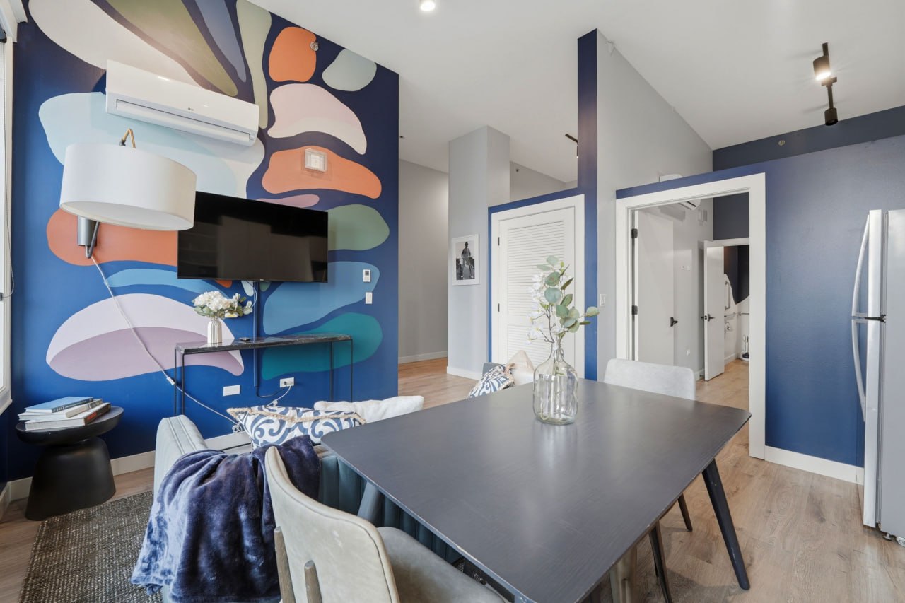 A furnished suite at The Plymouth, Printer's Row